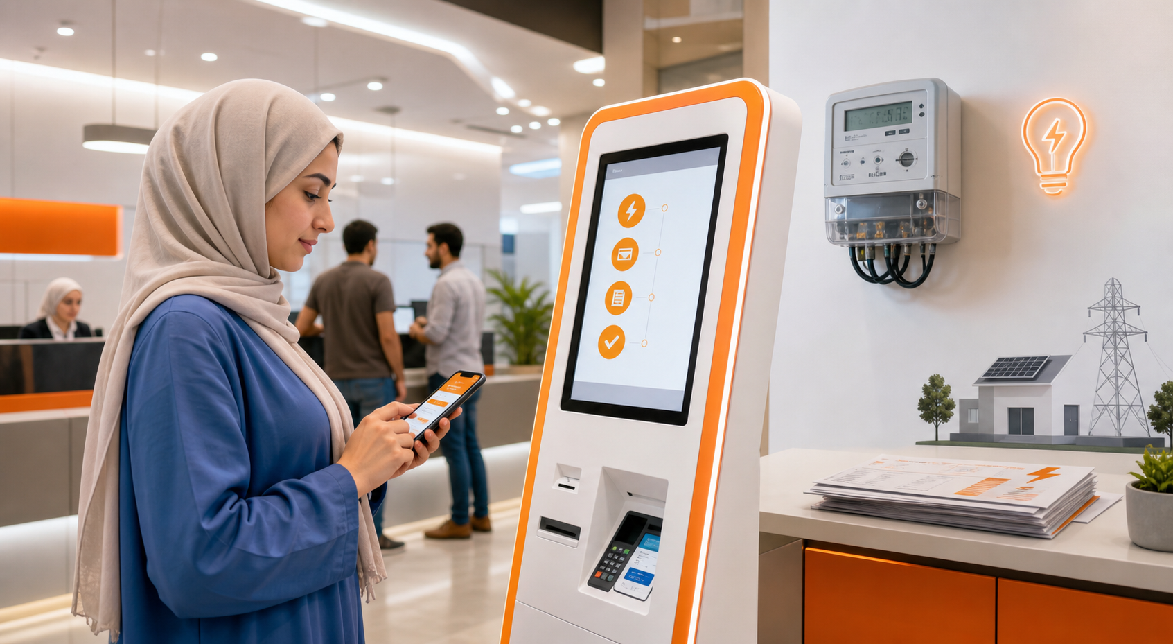 خدمات المشتركين والدفع الإلكتروني